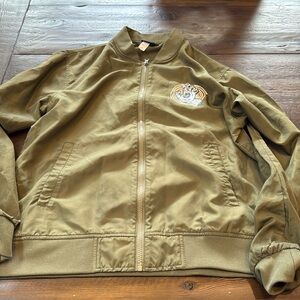 Original Santa Cruz  size M Skateboards Windbreaker Green Jacket Retro